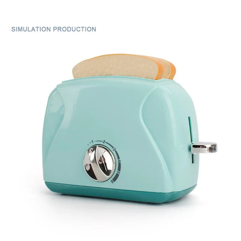 Kitchen Toys for Girls Boys Home Appliances Juicer Washing Machine Toaster Microwave Egg Cooker  Play House Toys