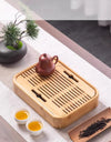 Kitchen Tea Tray Portable Dishes For Tea Bamboo Rectangle Storage Of Water Woodentray For Chinese Style Chaban Tea Table