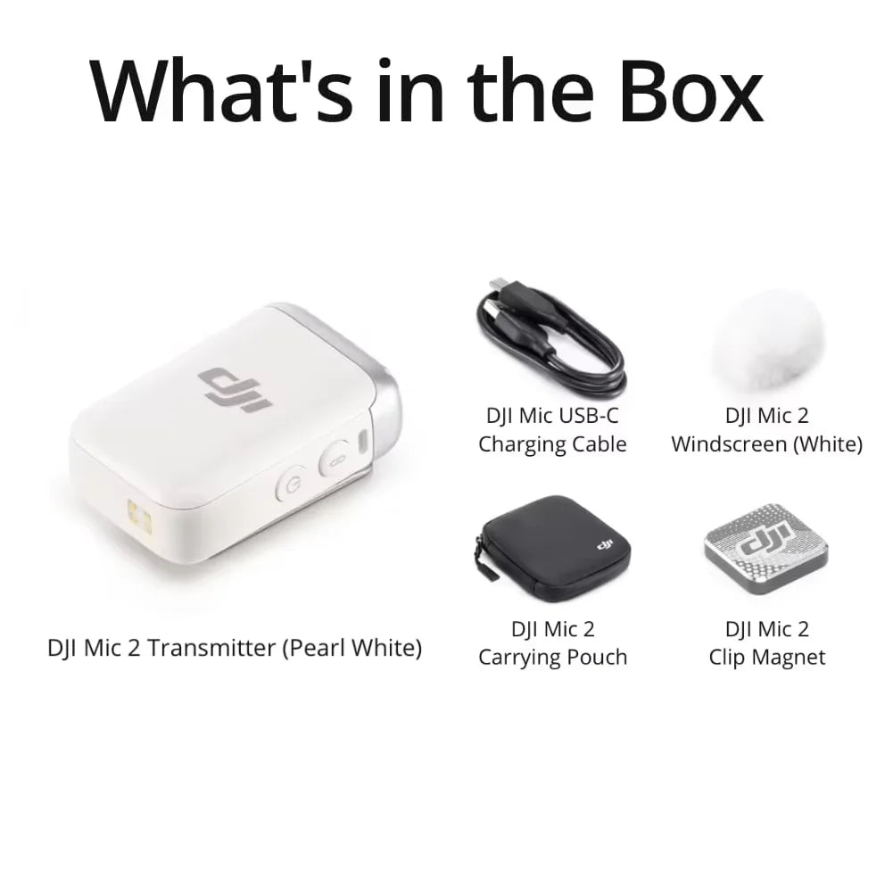 Wireless Microphone System with 32 Bit Float Recording Intelligent Noise Cancelling and 250m Transmission Range