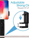 Airplane Phone Holder Portable Travel Stand Desk Flight Foldable Adjustable Rotatable Selfie Holding Train Seat Stand Support