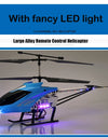 Rc Helicopter With Remote Control Extra Durable Big Plane Toy For Drone Model Outdoor 3.5CH 80cm Aircraft Large Helicopter