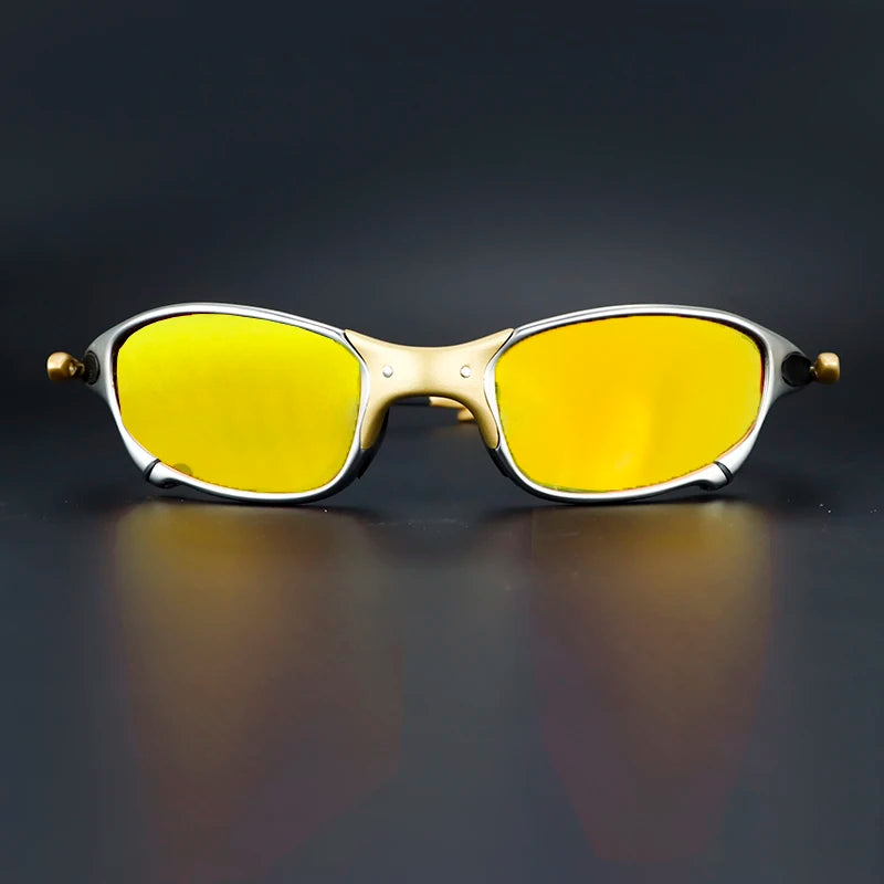 Polarized Metal Cycling Sunglasses UV400 Riding Eyewear