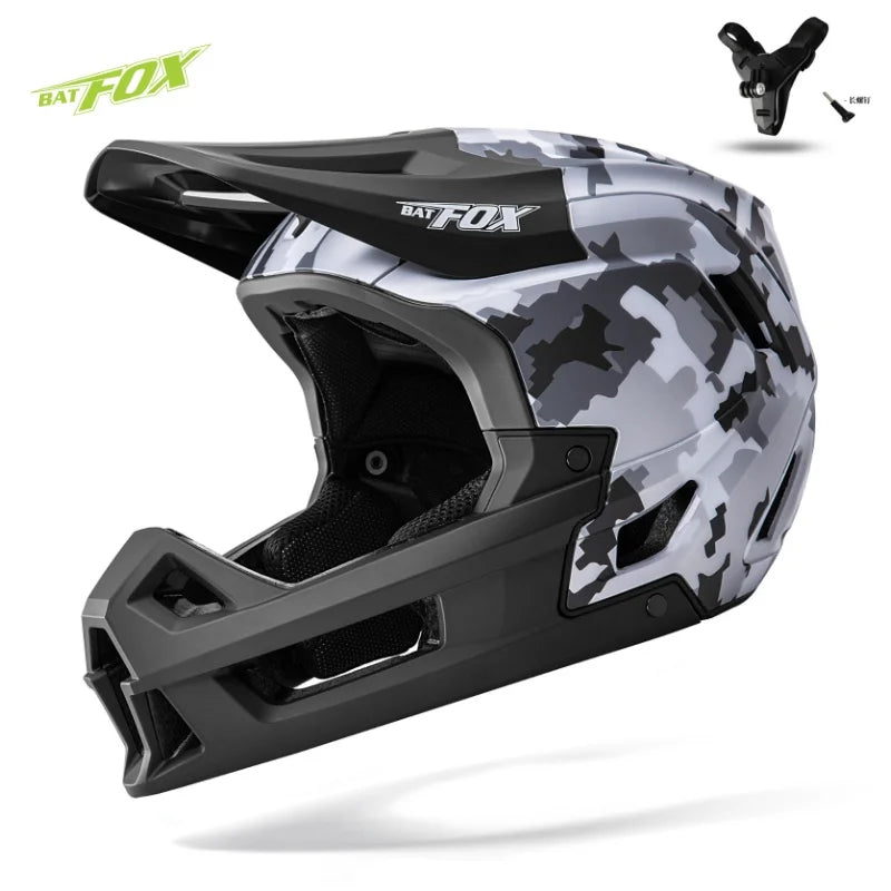 Full Face MTB Cycling Helmet For Downhill And Off Road Riding
