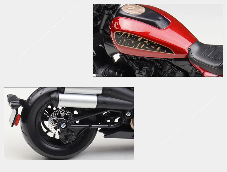 Diecast Harley Sportster S 1250S 2024 Motorcycle Model 1 to 12 Scale