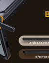 Strong Magnetic Case for Samsung Galaxy Z Fold 6 with MagSafe Built in Screen Protector Belt Clip Kickstand Function Phone Case