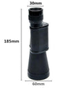 Metal 8X30 10X40 12X45 Military Monocular HD High Quality Portable Mini Telescope Captain Caribbean Pirates Spyglass Binoculars