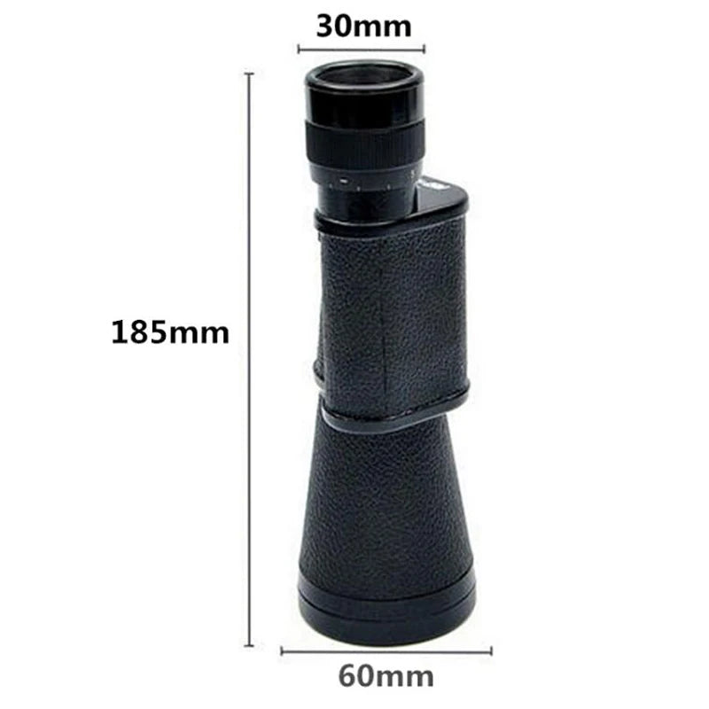 Metal 8X30 10X40 12X45 Military Monocular HD High Quality Portable Mini Telescope Captain Caribbean Pirates Spyglass Binoculars