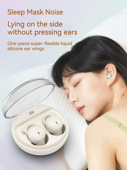 XIAOMI TWS Wireless Earbuds Bluetooth5.3 Sleeping Headphone Invisible Mini Earphone Noise Cancelling Comfortable Headset