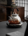 Glass Kettle Household Tea Set Small Steaming Teapot Electric Clay Stove Set