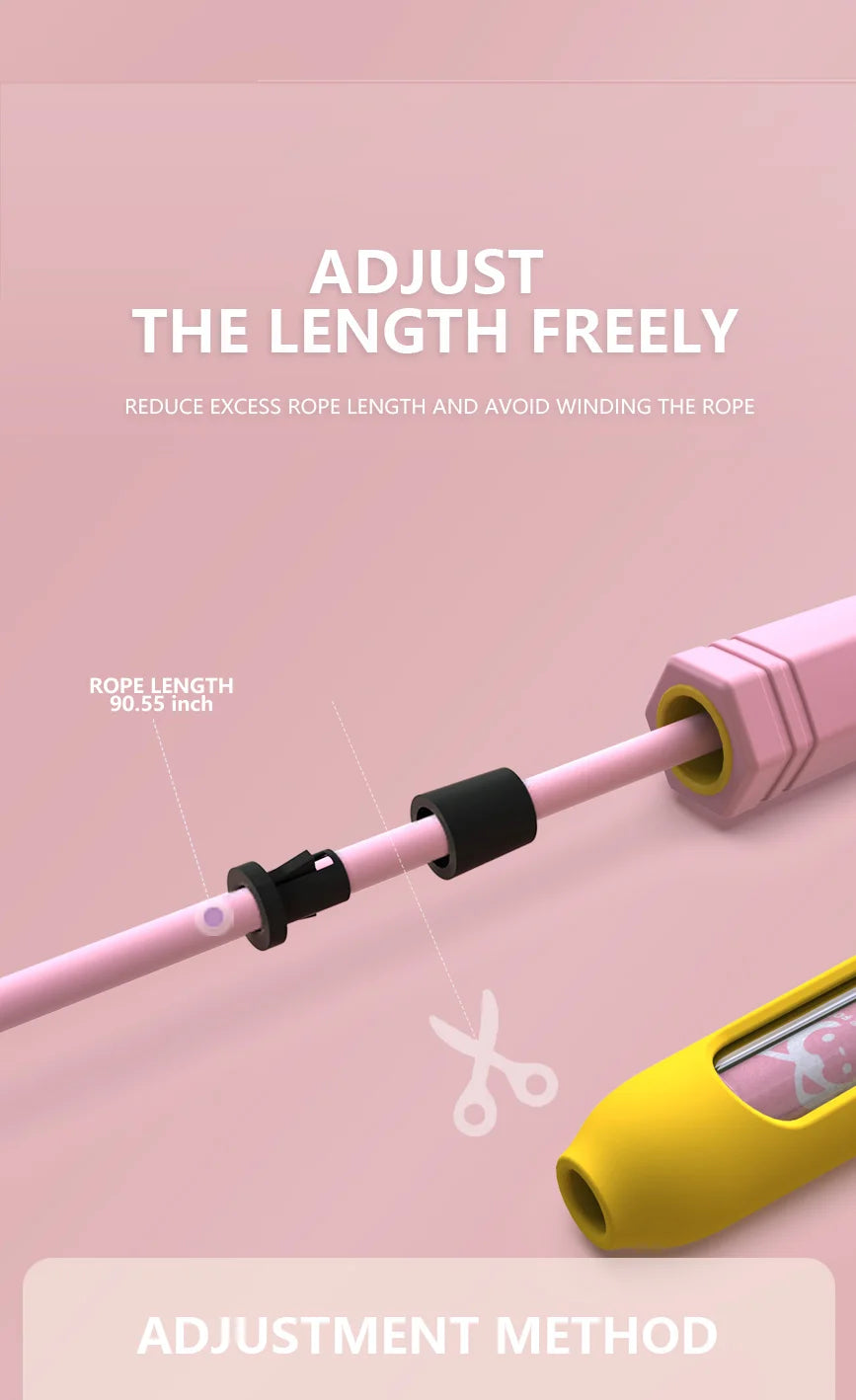 Jump Rope 2.3m for Fitness and Exercise – Skipping Rope for Cardio, Boxing, and Weight Loss – Speed Rope perfect for Men & Women