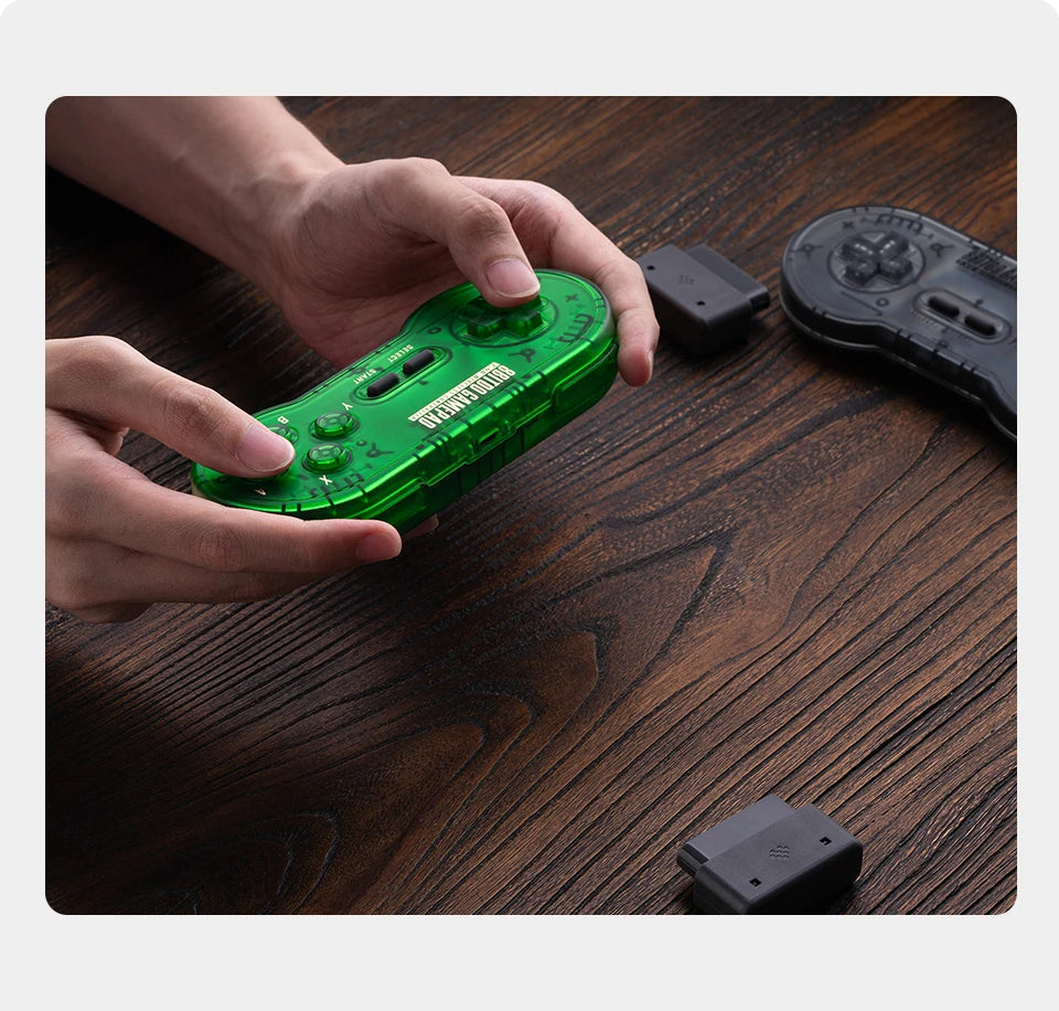 2.4G Wireless Retro Gamepad for SNES and Super Nintendo Classic Gaming