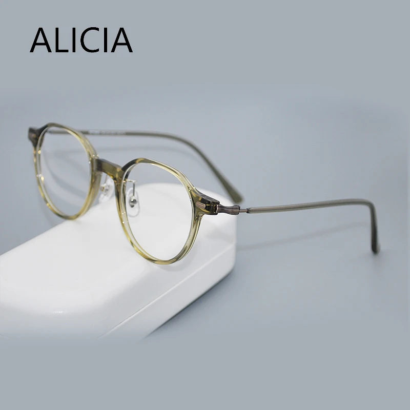 Frame Retro Round Eyewear Ultra light TR90 Small Size Eyeglasses Optical Prescription Glasses Frames
