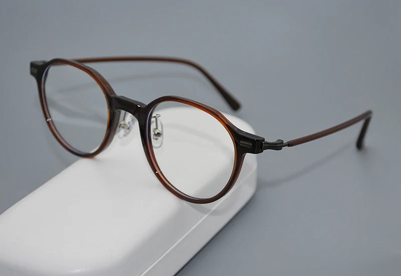Frame Retro Round Eyewear Ultra light TR90 Small Size Eyeglasses Optical Prescription Glasses Frames