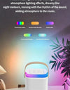Y1 Wireless Dual Microphones Karaoke Machine KTV DSP System Bluetooth 5.3 PA Speaker HIFI Stereo Surround RGB Colorful LED Light