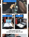 Car Back Seat Tray Table-Stable Auto Backseat Food Trays Desk for Rear Passenger Road Trip Eating & Work, Multifunctional Adjust