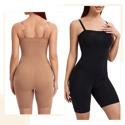 Women Strapless Shapewear Bodysuits Tummy Control Butt Lifter Body Shaper Waist Trainer