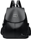 Backpack High Quality Leather Large Capacity Shoulder Bag Travel Backpack