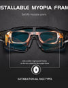 Photochromism blue red black bicycle cycling glasses men riding Cycling Sunglasses sport bike cycling women fishing goggle UV400