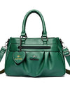 Crossbody Bag Soft Leather Handbag Shoulder Bag Luxury Large Capacity Casual Tote