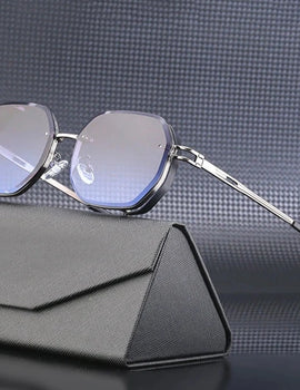 Square Punk Sunglasses For Men Luxury Steampunk Vintage Fashion Glasses Retro Shades