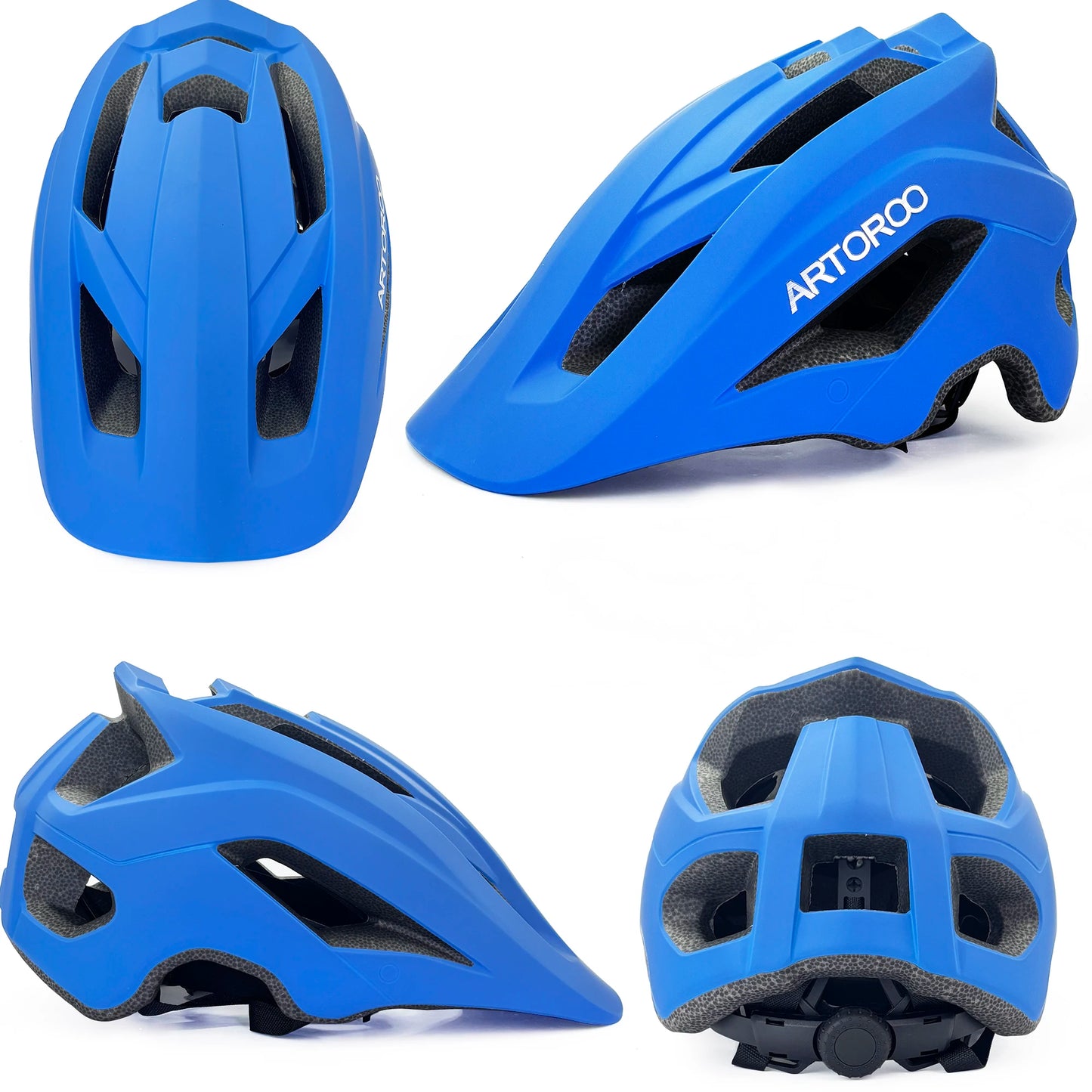 Adult Ultra Lightweight Mountain Bike Helmet With Adjustable Fit
