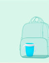Baby Water Cups 360 Degrees Rotated Baby Learning Drinking Cup with Double Handle Flip Lid Leakproof Infants Water Cups Bottle