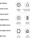 Men's Watch Quartz Analog LCD Digital Wristwatch Male Stainless Steel Strap Water Resistant Date Clock