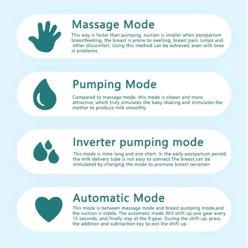 Wearable Breast Pump Hands-free Electric Automatic Milking Machine Hands-free Portable Rechargeable Breast Milk Collector