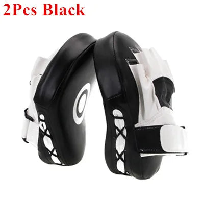 1/2pcs Curved Boxing Bag Boxing Equipment Focus Punching Bags For Taekwondo Muay Thai Karate Adults Kids PU Training Paws Pads