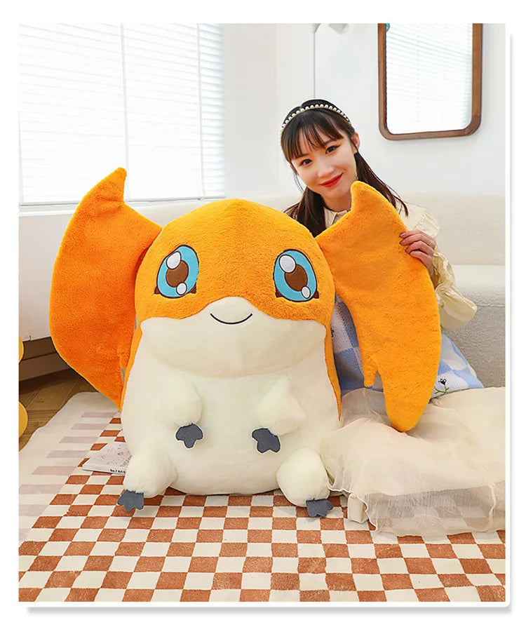 Cute Digital Beast Plush Toy Soft Cuddly Pillow