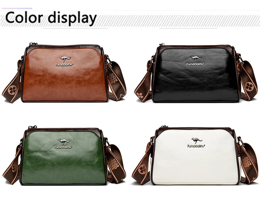 Soft Leather Luxury Purses Crossbody Bag Designer Brand Ladies Shoulder Crossbody Bags