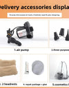 Inflatable Car Bed SUV Interior Rear Seat Sleeping Pad Travel Air Pad Car Accessories PVC Material