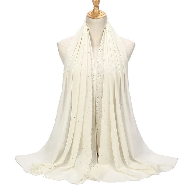 Chiffon Hijabs Scarf Turbans High Quality Chiffon Shawls For Muslim Veil Islamic Malaysian Women Veil Hijabs Scarf Long Shawls