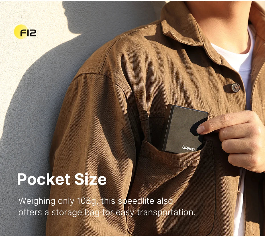Mini Camera Flash Speedlite GN12 LCD Standard Hot Shoe Mount for Sony Canon Nikon Panasonic Olympus DSLR Camera