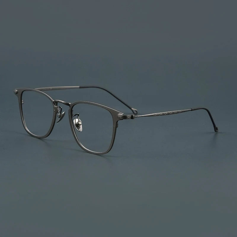 Fashionable Glasses Frame For Men Pure Titanium Acetate Anti Blue Light Eye Glasses Hot Original Brand Spectacles
