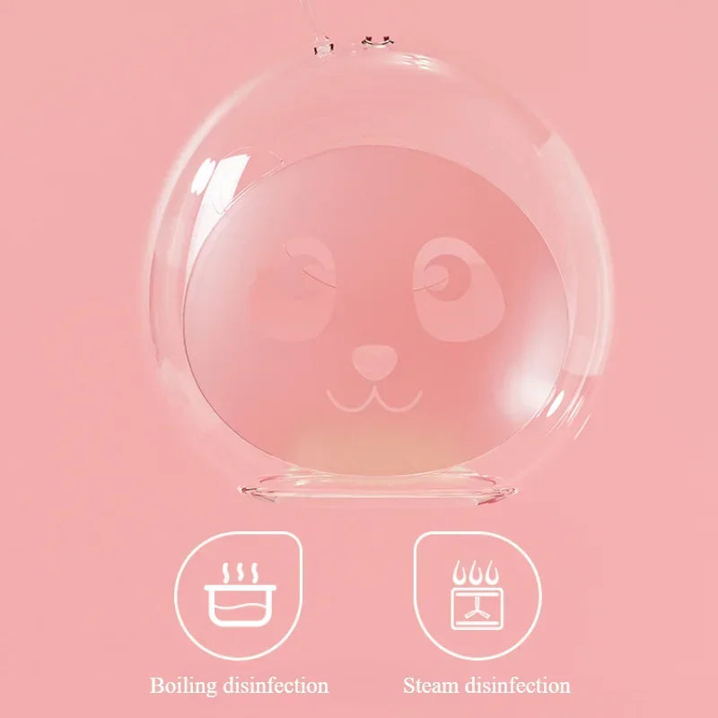 Wearable Hands-free Anti Overflow Silicone Breast Collector Breast Mask Milk Storage Device Anti Overflow Milk Pad Soft Milk Cup