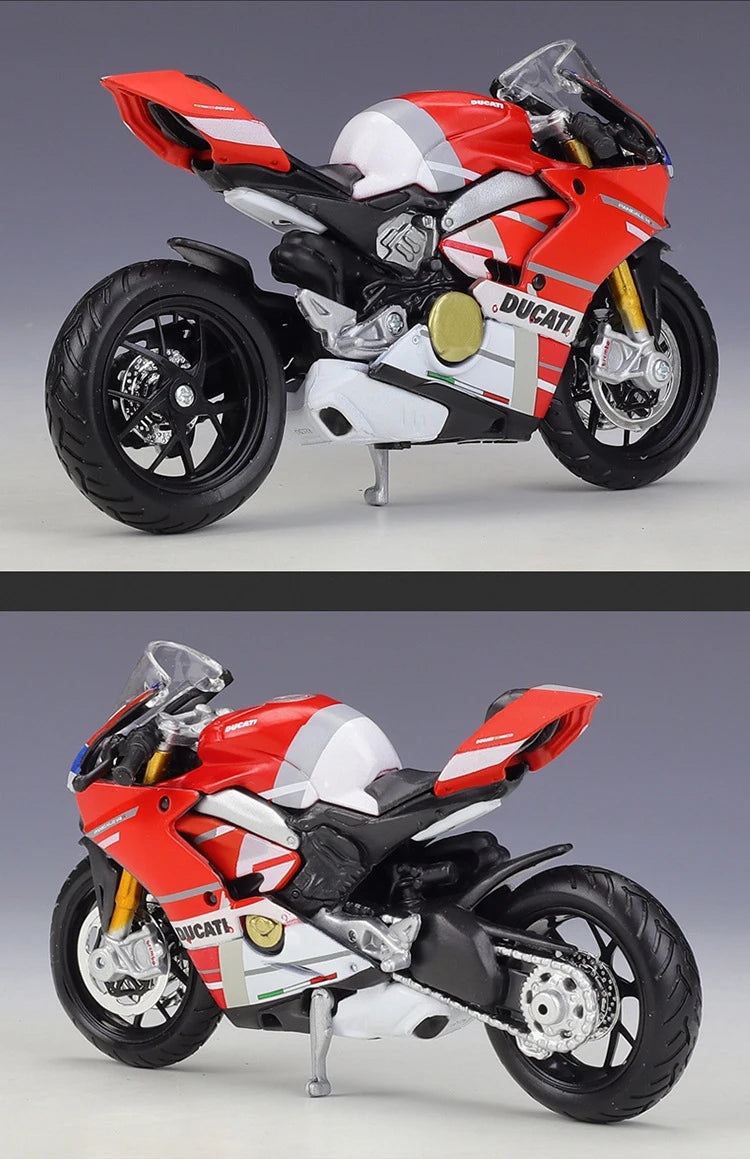 1 18 Scale Ducati Panigale V4S Corse Diecast Motorcycle Model