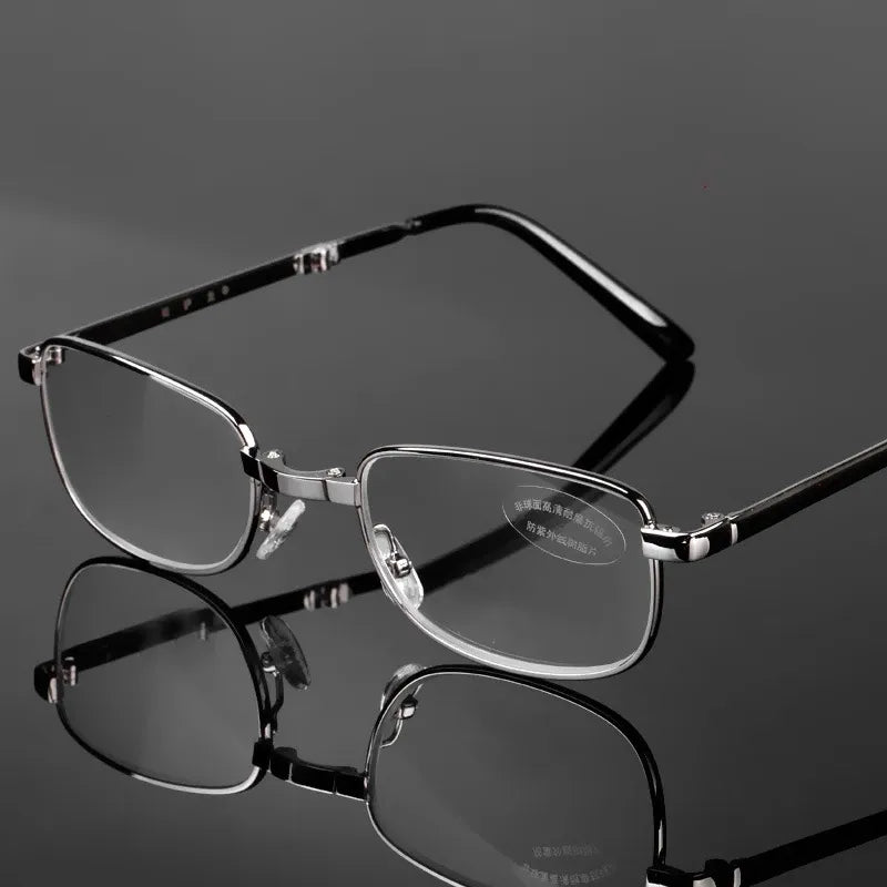 Folding Reading Glasses Square Frightens Eyewear