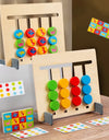 Montessori Wooden Toys Double-sided Matching Games for s 2 3 4 Years Logic Thinking Training Activity Board  Wooden Toys