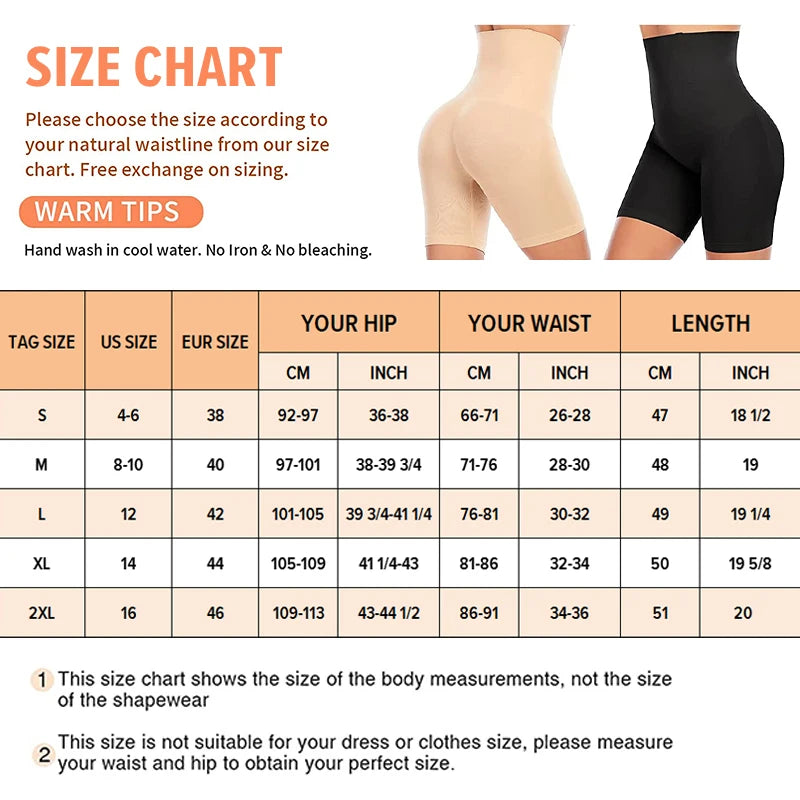 Shapewear for Women Seamless Body Shaper Slimming Panties Tummy Control Shorts Butt Lifter Thigh Slimmer Underwear Girdle Pants