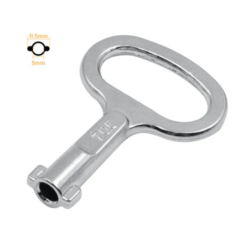 Torque Wrench Key Wrench Plumber Triangle Key for Electric Cabinet Subway Train Ferramentas Manuals