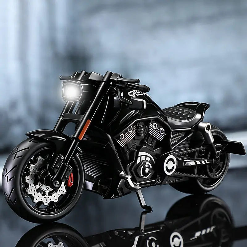 Diecast V Rod Night Rod Special Cruiser Motorcycle Model 1 to 10 Scale