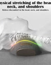 Electric Shiatsu Head Neck Cervical Pillow Body Massager Hot Compress Neck Shoulder Deep Relaxation Sleeping Memory Foam Pillow