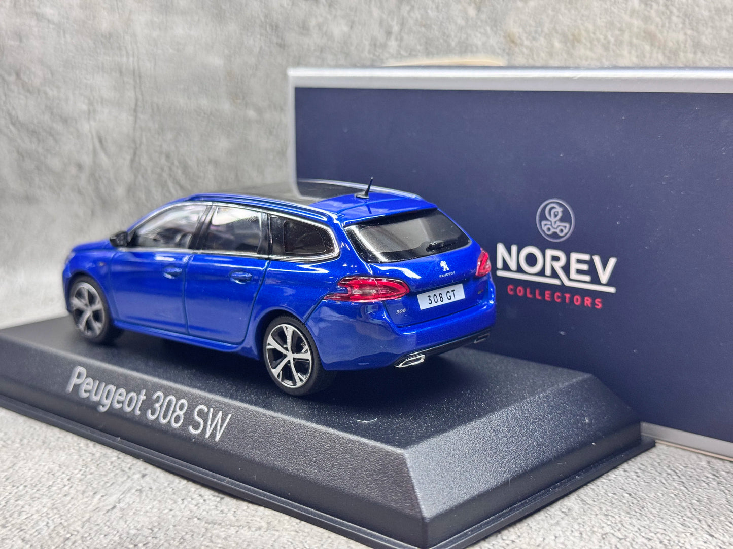 1 43 Scale Peugeot 308 SW 2018 Police Diecast Model Car