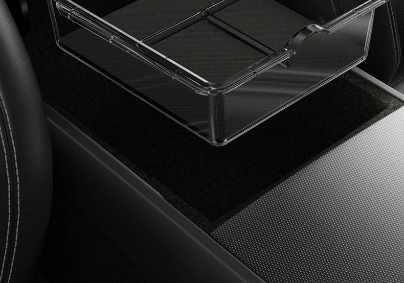 Center Console Storage Organizer Set for Tesla Model 3 Y YL Juniper Highland 2024 2026