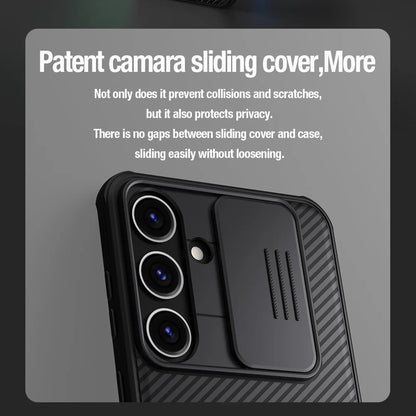 CamShield Pro Phone Case For Samsung Galaxy S24 Plus Case Camera Slider Protection Hard PC Shockproof Back Cover