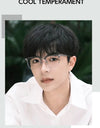 Square Optical Prescription Men's  Eyeglasses Frames Anti-Blue Light Reading Glasses Myopia Hyperopia