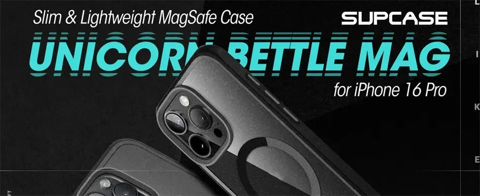 For iPhone 16 Pro Case with Camera Control Capture Button UB Mag Series Slim Protective  MagSafe Phone Case