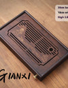 Jiangshan Tea Tray Household Small Drain Tea Table Bamboo Tea Tray Kung Fu Tea Set Accessories Tea Sea Dry Brewing Table
