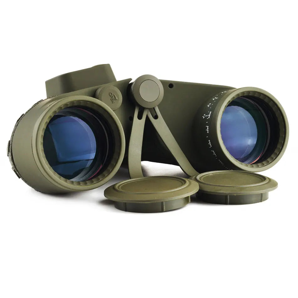 Binoculars 10x50 Professional Powerful Telescope Marine Waterproof With Compass Rangefinder Hunting Hiking Camping Navigation